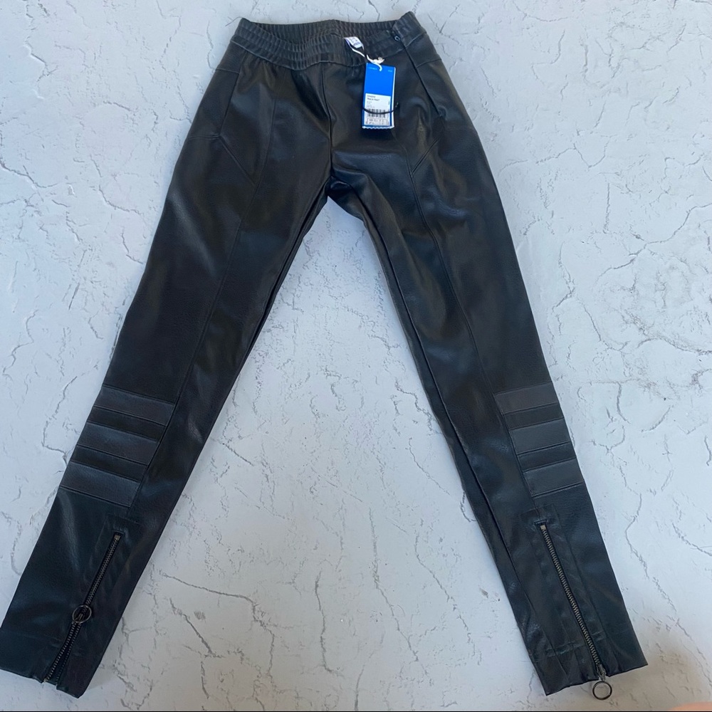 Adidas leather pants